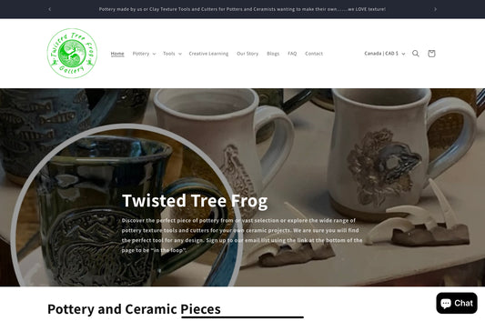 Welcome to Twisted Tree Frog’s Website Launch!