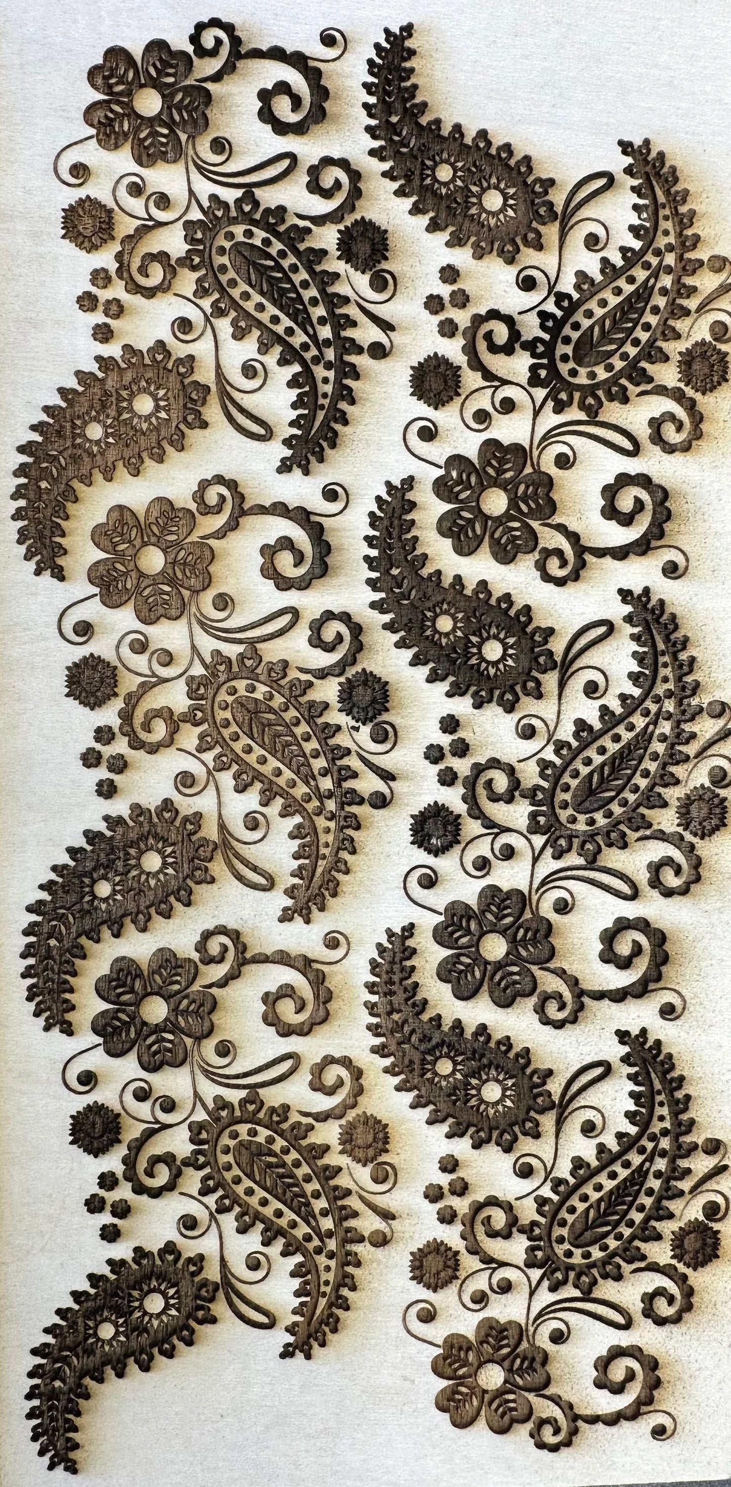 Paisley Wood Texture Board (3 mm)